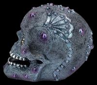 Deko Totenkopf verziert - Bejewelled