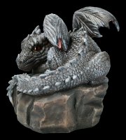 Garden Figurine - Dragon Volatilus on Rock