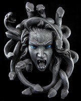 Medusa Wandrelief mit Schlangen