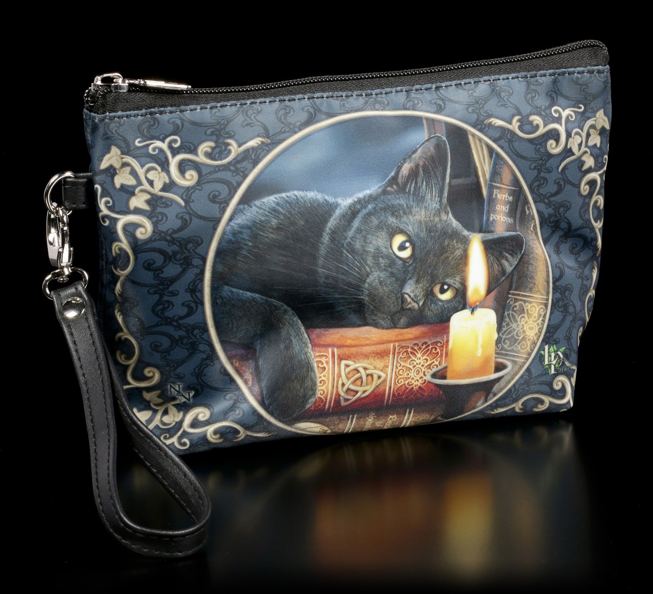 Kulturtasche mit Katze - Witching Hour