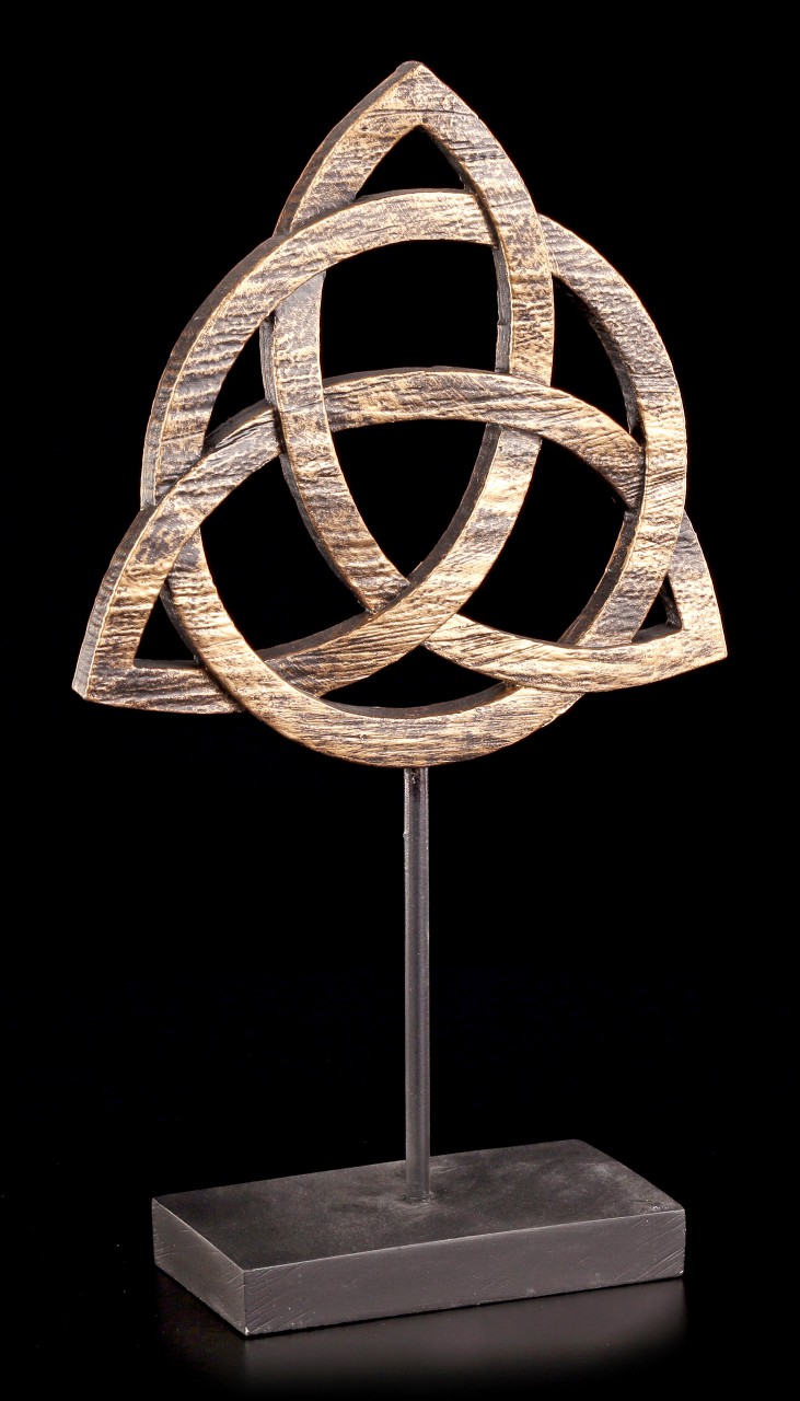 Altar Deko Keltischer Knoten - Triquetra