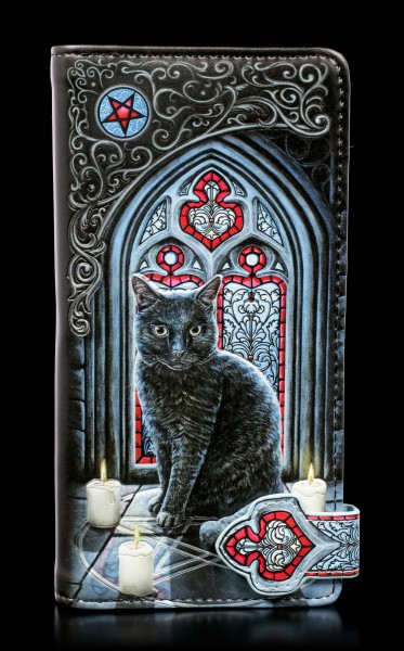 Fantasy Geldbeutel Geldbörse Brieftasche Portemonnaie Katze Cat Lisa Parker