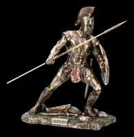 Achilles Figur - Mit Speer und Schild zum Angriff
