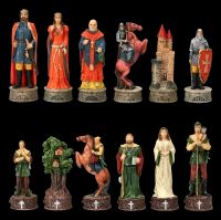 Chessmen Set - Robin Hood
