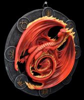 Wall Plaque - Dragon Beltane by Anne Stokes
