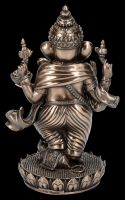 Ganesha Figur steht auf Ratte