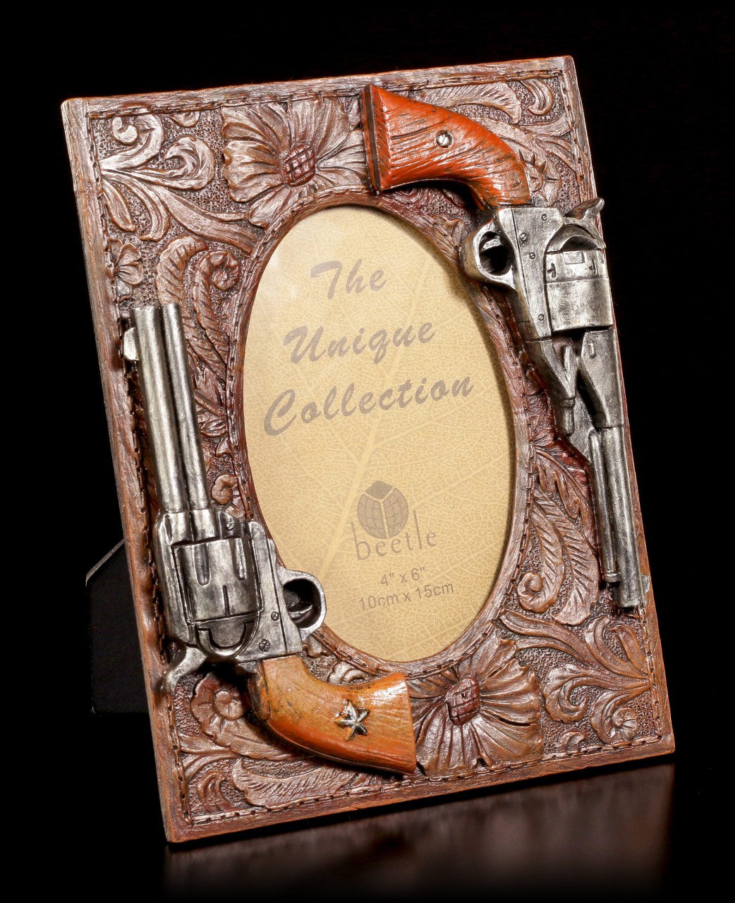 Wild West Picture Frame - Two Pistols