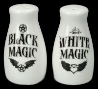 Salz- und Pfefferstreuer - White and Black Magic