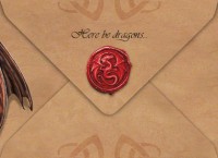 Dragon Greeting Card Fantasy - Hatchling