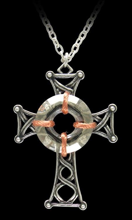 Alchemy Gothic Pendant - St. Caillin's Cross