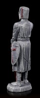 Tempelritter Figur mit rotem Schwert