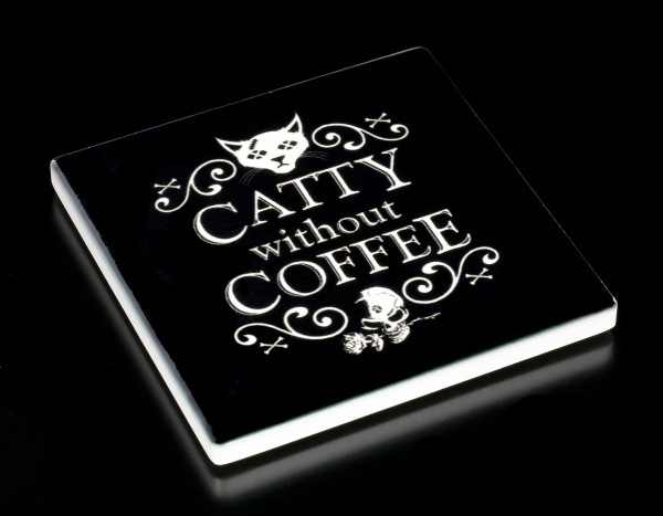 Alchemy Coaster - Catty Without Coffee