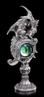 Drachen Figur mit grünem Auge - Into your Soul
