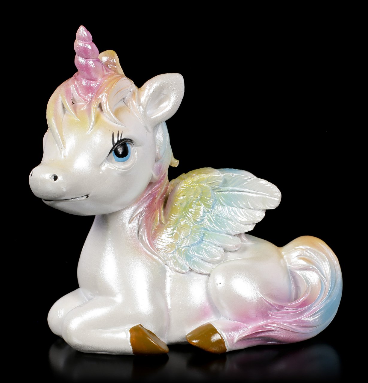 Baby Unicorn Figurine with Wings