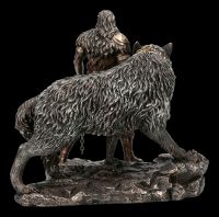 Tyr Figurine with Fenrir - God of War