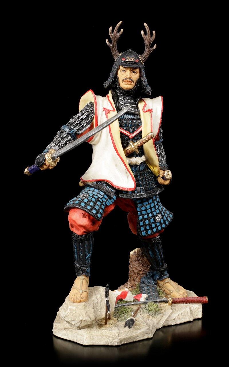 Samurai Figur - Krieger mit Katana