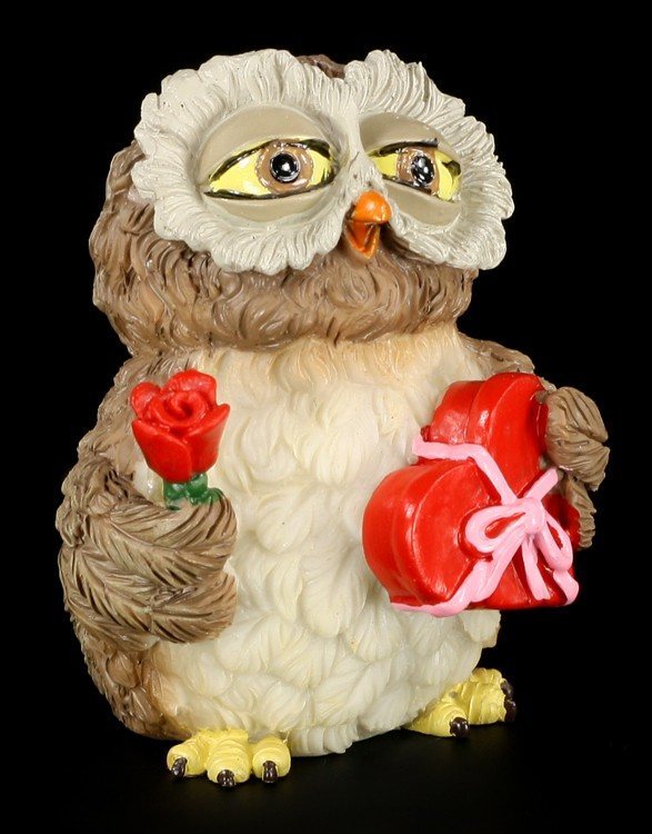 I Love You Owl - Funny Figurine