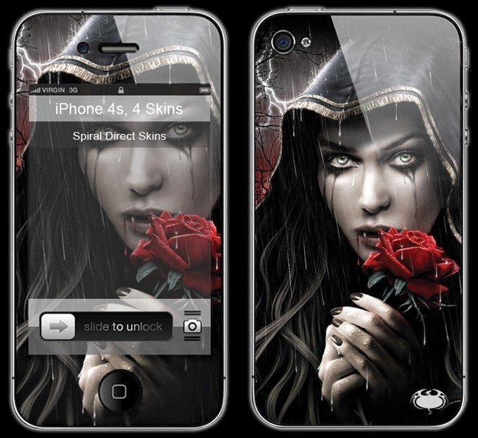 Rose Prayer - Gothic Smartphone Skin