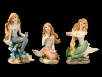 Kleine Meerjungfrauen Figuren - 3er Set