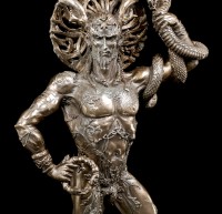 Götter Figur - Gehörnter Cernunnos
