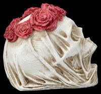 Skull with Veil and Roses - The Veil
