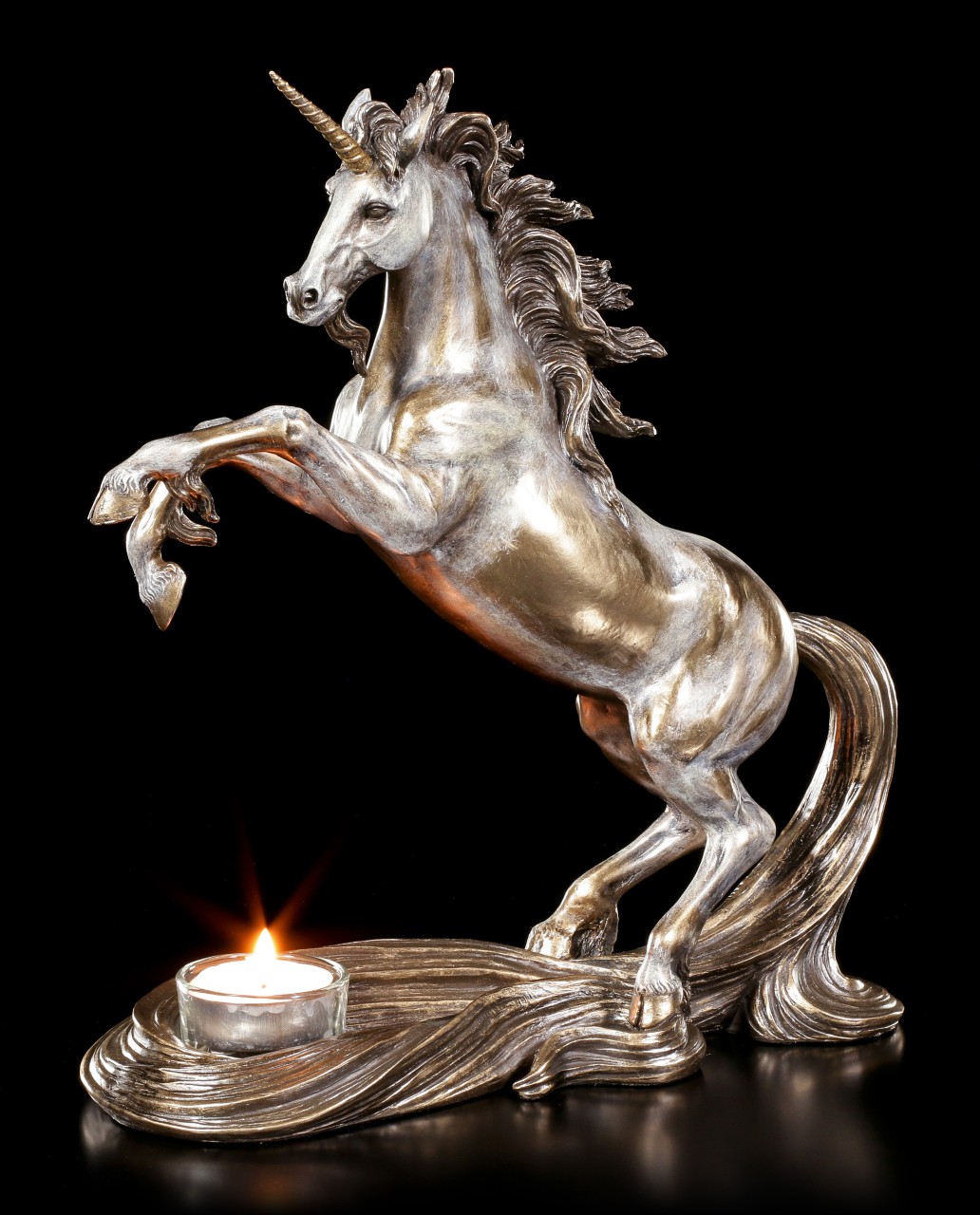Unicorn Figurine Tealight Holder