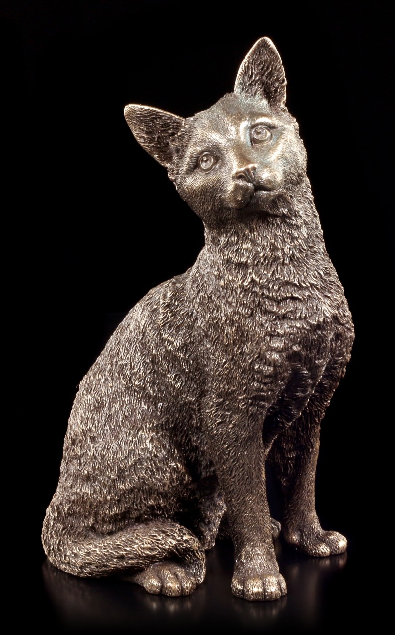 Cat Figurine - Russian Blue Cat