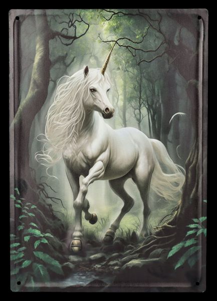 Metal Sign - The Last Unicorn