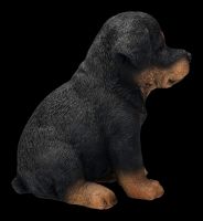 Rottweiler Puppy Figurine
