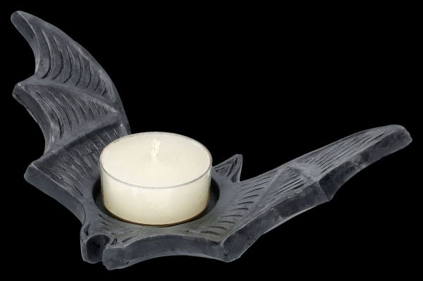 Tealight Holder - Black Bat