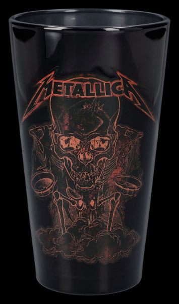 Drinking Glass Metallica black - Boris