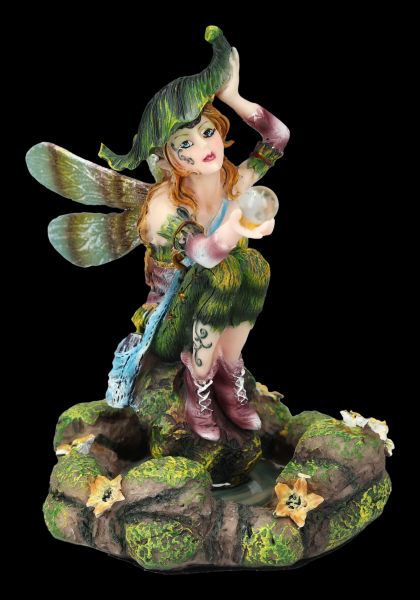 Fairy Figurine with Dragonfly Wings