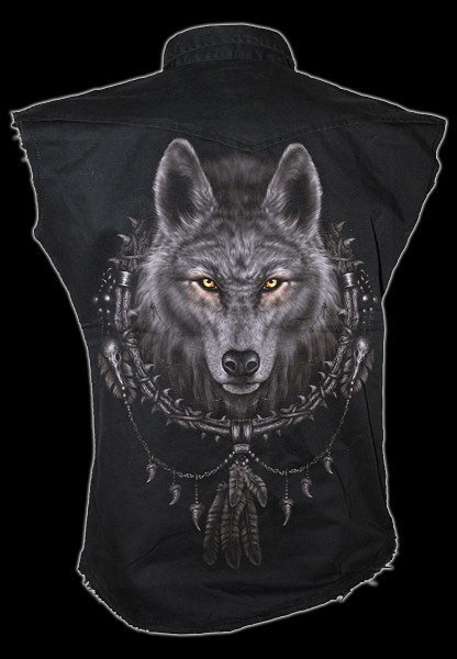 Wolf Dreams - Sleeveless Worker Shirt