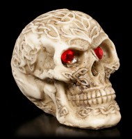 Celtic Skull with red Eyes small