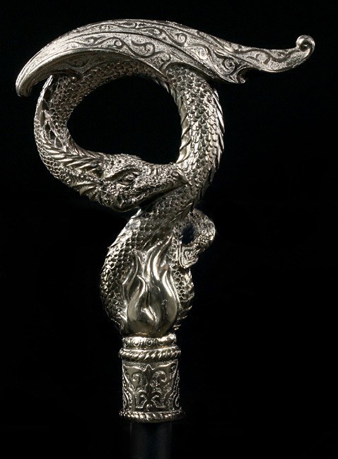 Swaggering Cane with Dragon - From the Ashes