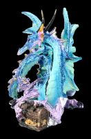Drachen Figur hellblau - Piasa