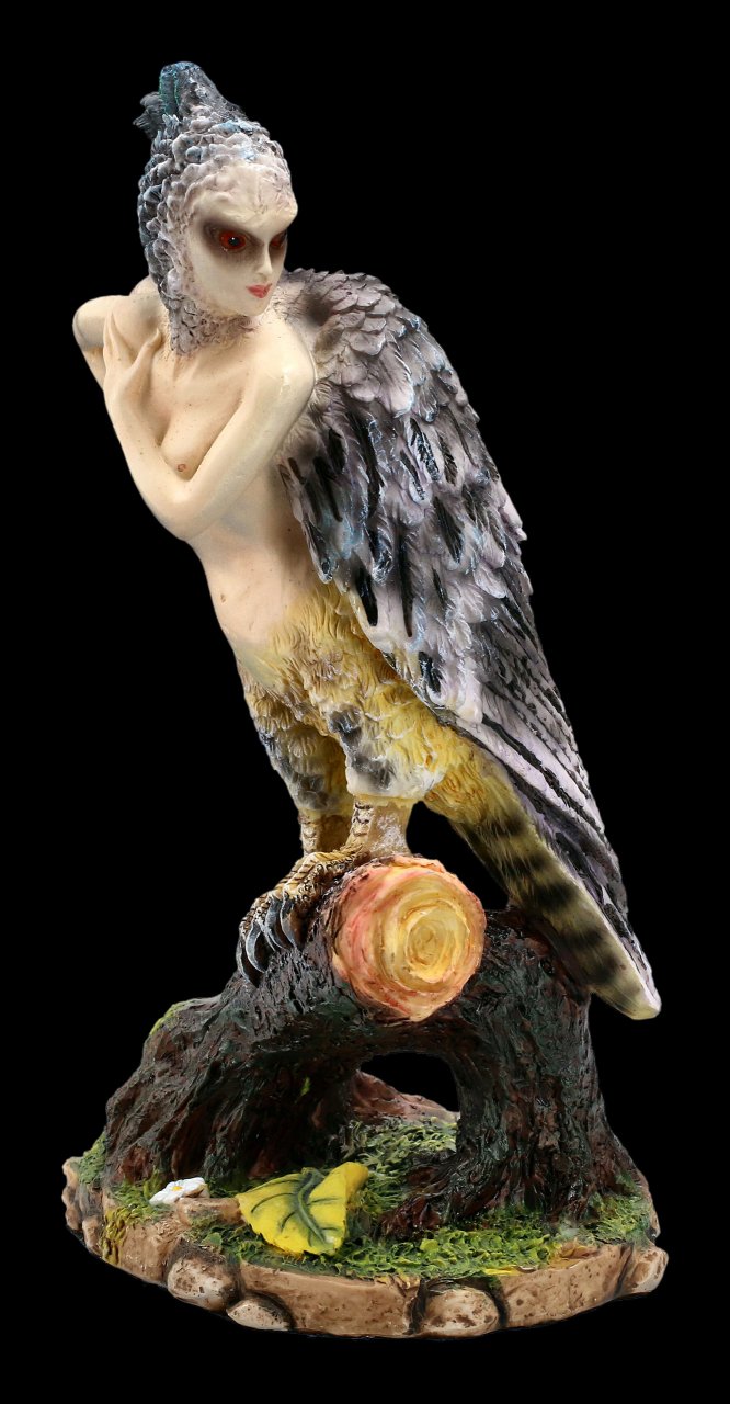Enchanted Harpy Figurine by Sheila Wolk