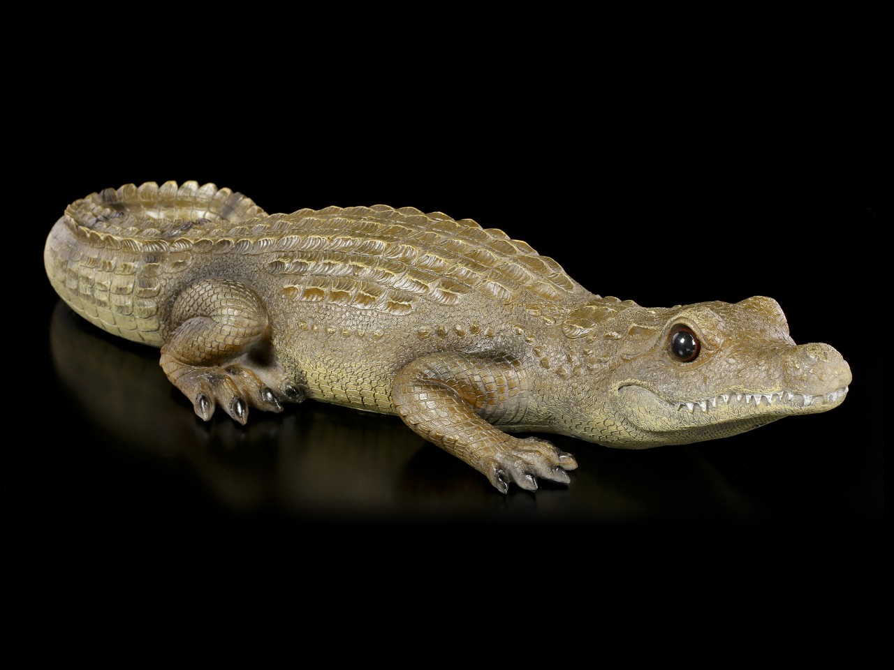 Garden Figurine - Baby Crocodile