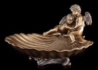 Bowl Patera with Angels sitting on Shell