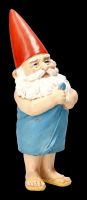 Garden Gnome Figurine with Towel