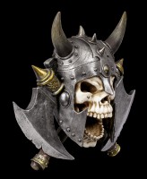 Wall Ornament Viking Skull - Valhalla's Vengeance
