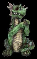 Dragon Figurine sitting green