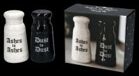 Salt and Pepper Shaker Set - Ashes to Dust