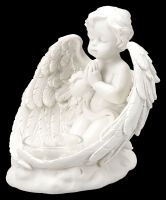 Engel Teelichthalter Set - Cherubim Whispers to Heaven