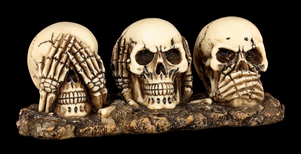 Three Wise Skulls - No Evil