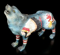 Wolf Spirit Figurine - Chief