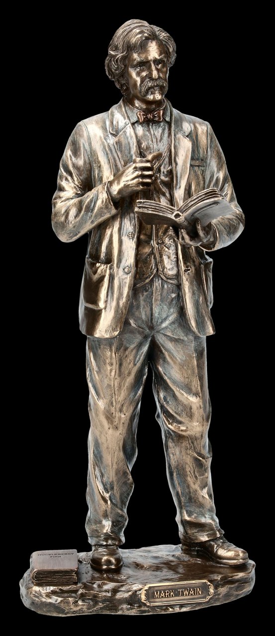 Mark Twain Figurine