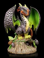Blackberry Dragon Figurine by Stanley Morrison