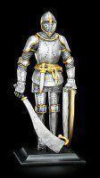 Ritter Figur mit Breitschwert und Schild