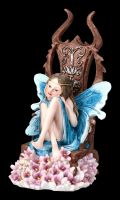 Fairy Figurine on Throne - Queen of the Fae